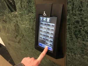شماره طبقه آسانسور